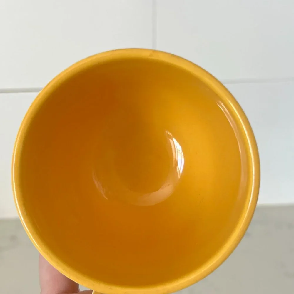 Fiestaware Mid Century Modern Colorful Original Marigold Yellow Dinnerware Cup